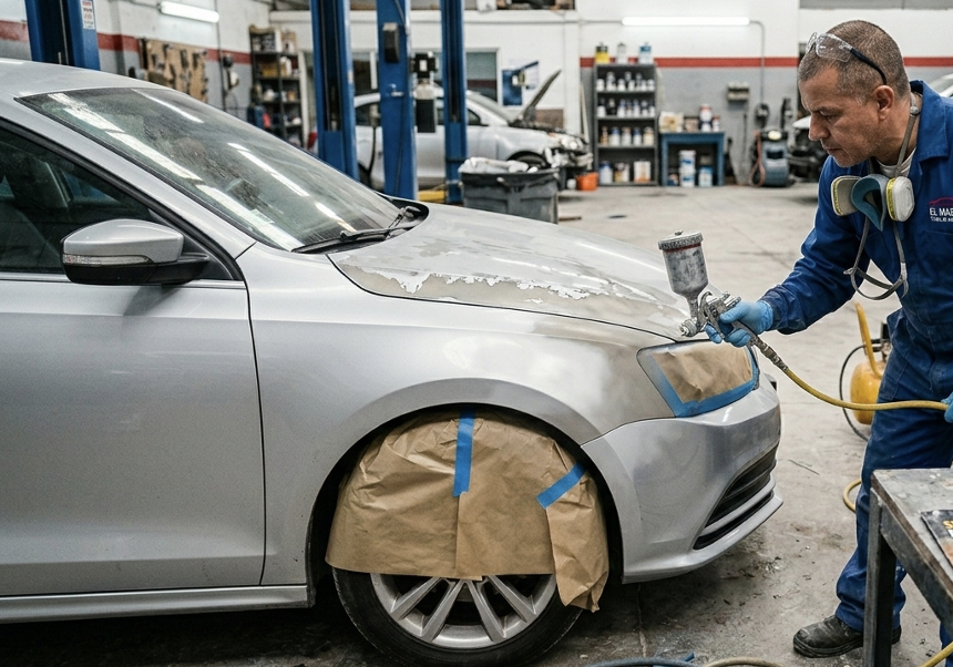 Fatores externos que podem danificar a pintura de um carro
